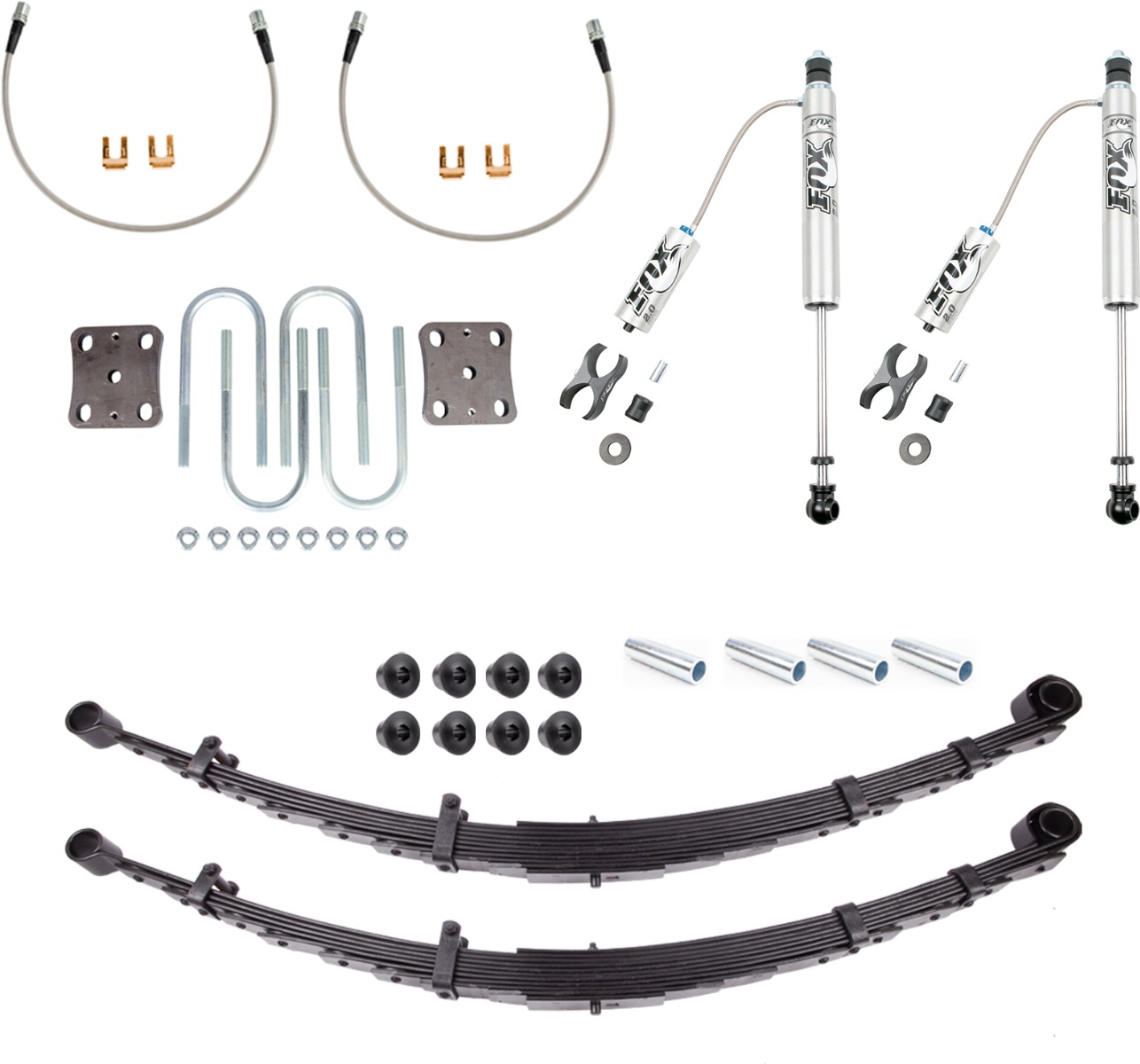 05+ Tacoma Rear Suspension Kit with Fox 24-118 Shocks