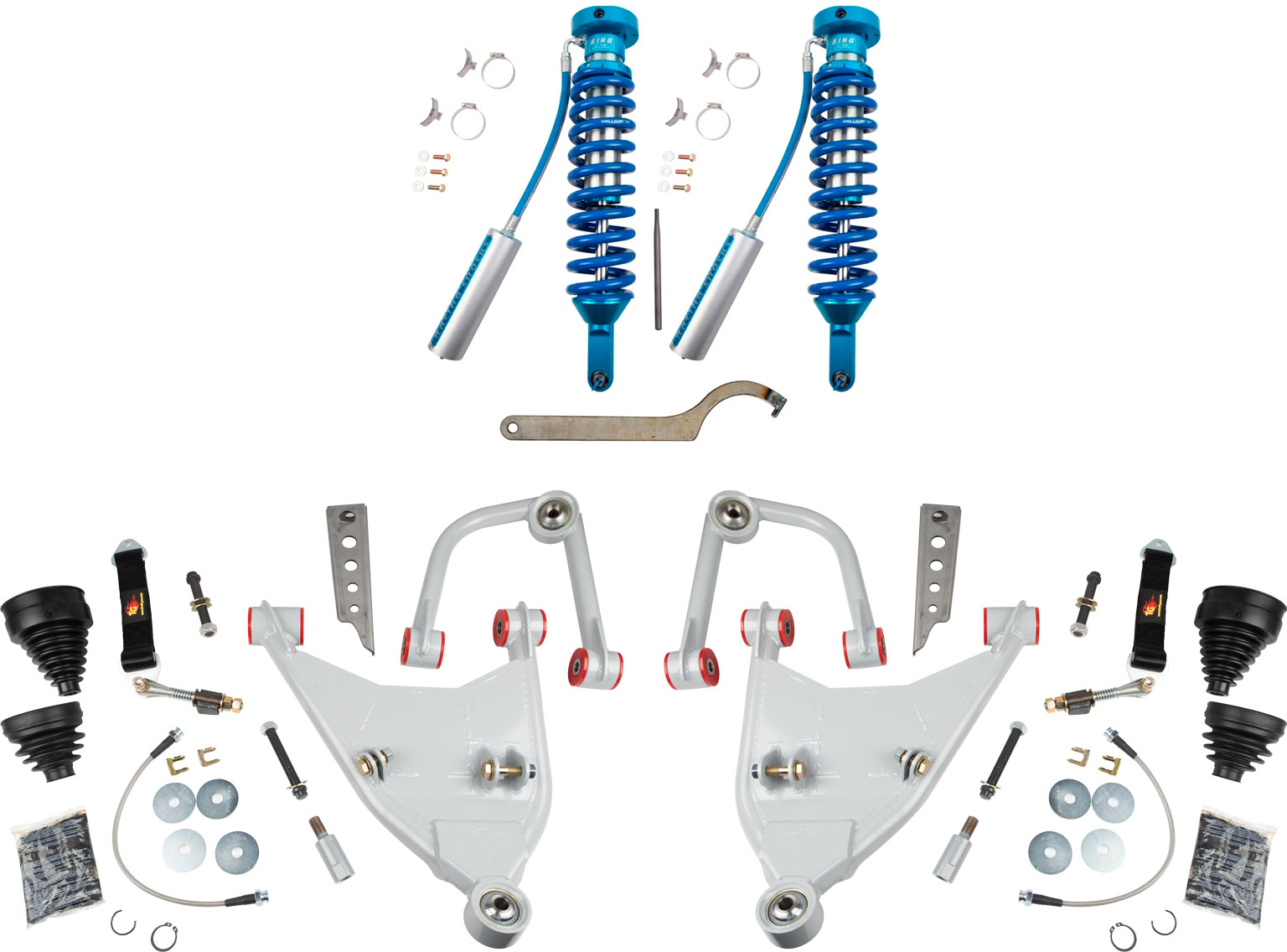 2” Long Travel Kit For 4th Gen Toyota 4Runner & Toyota FJ Cruiser