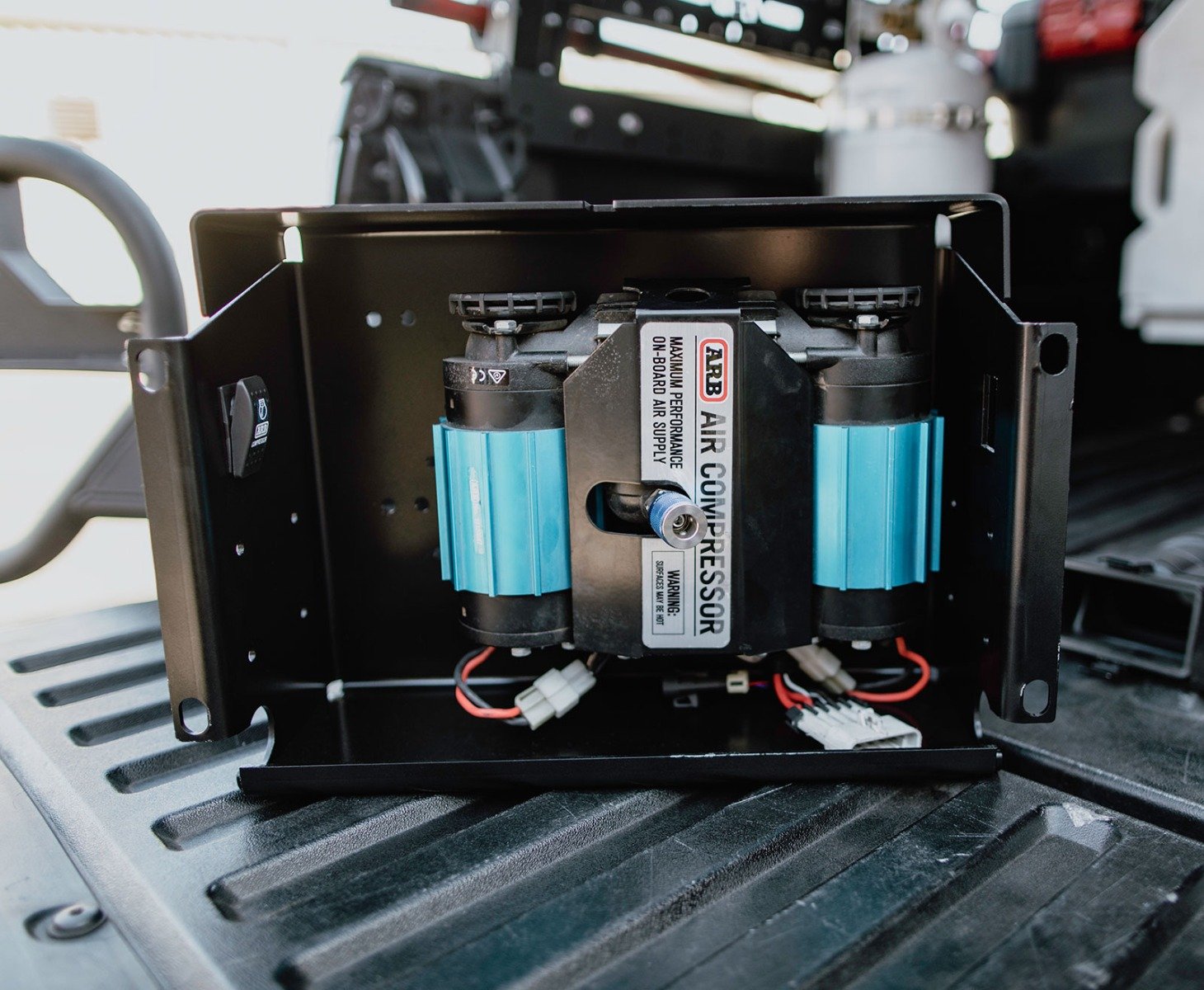 Toyota Tacoma Bed Compressor Box Mounts