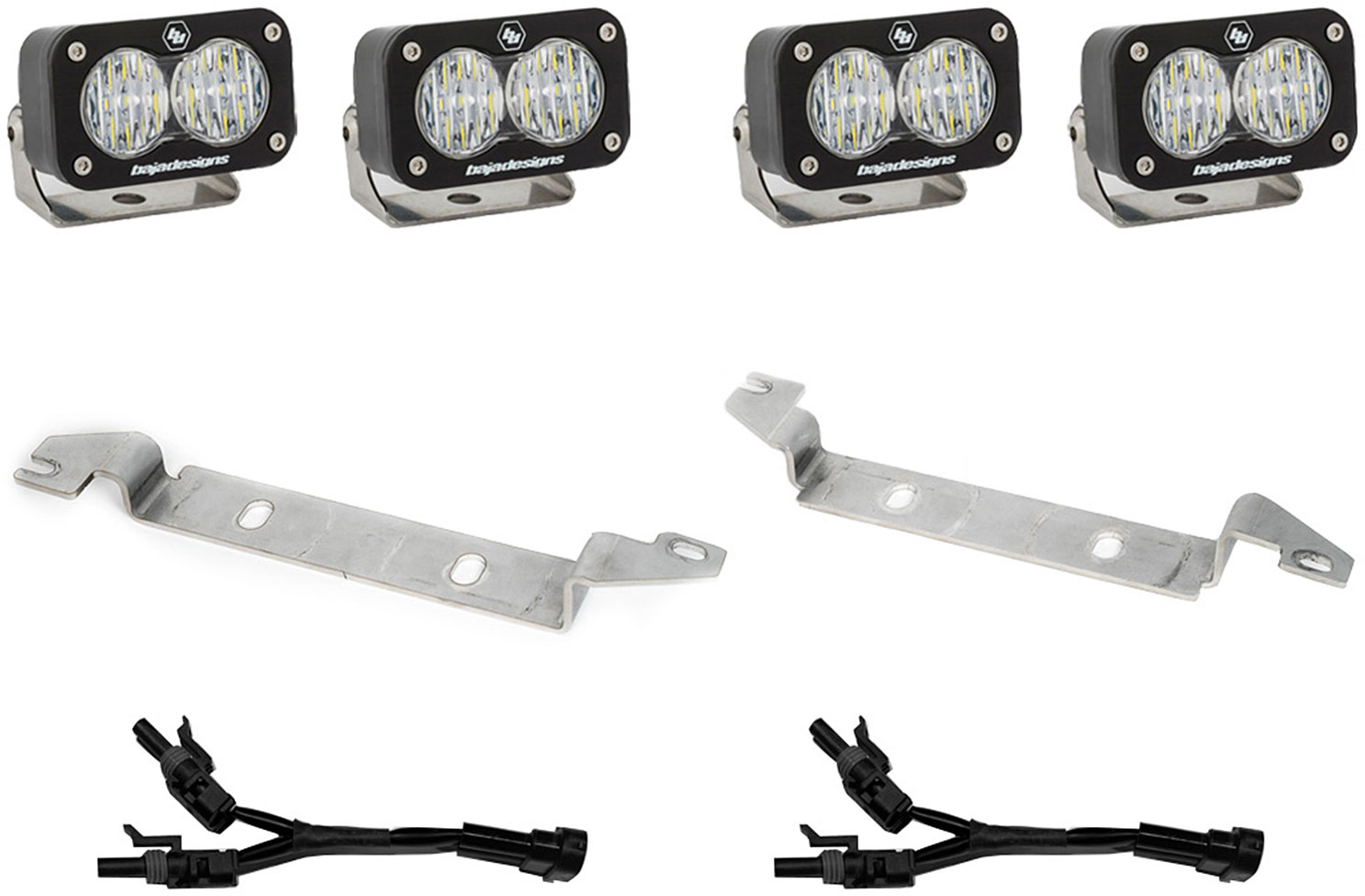 Baja Designs S2 Sport Dual Fog Pocket Light Kit for 3rd Gen Tundra (2022-Current)