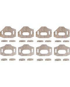 Weld-on&#x20;Lower&#x20;Control&#x20;Arm&#x20;Cam&#x20;Tab&#x20;Gussets&#x20;Tundra