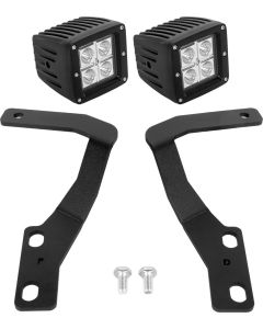 2010-Current 4Runner Ditch Light Brackets with Flood Lights
