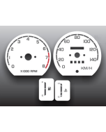 1986-1988 Suzuki Samurai Face Gauges w/ Tach METRIC