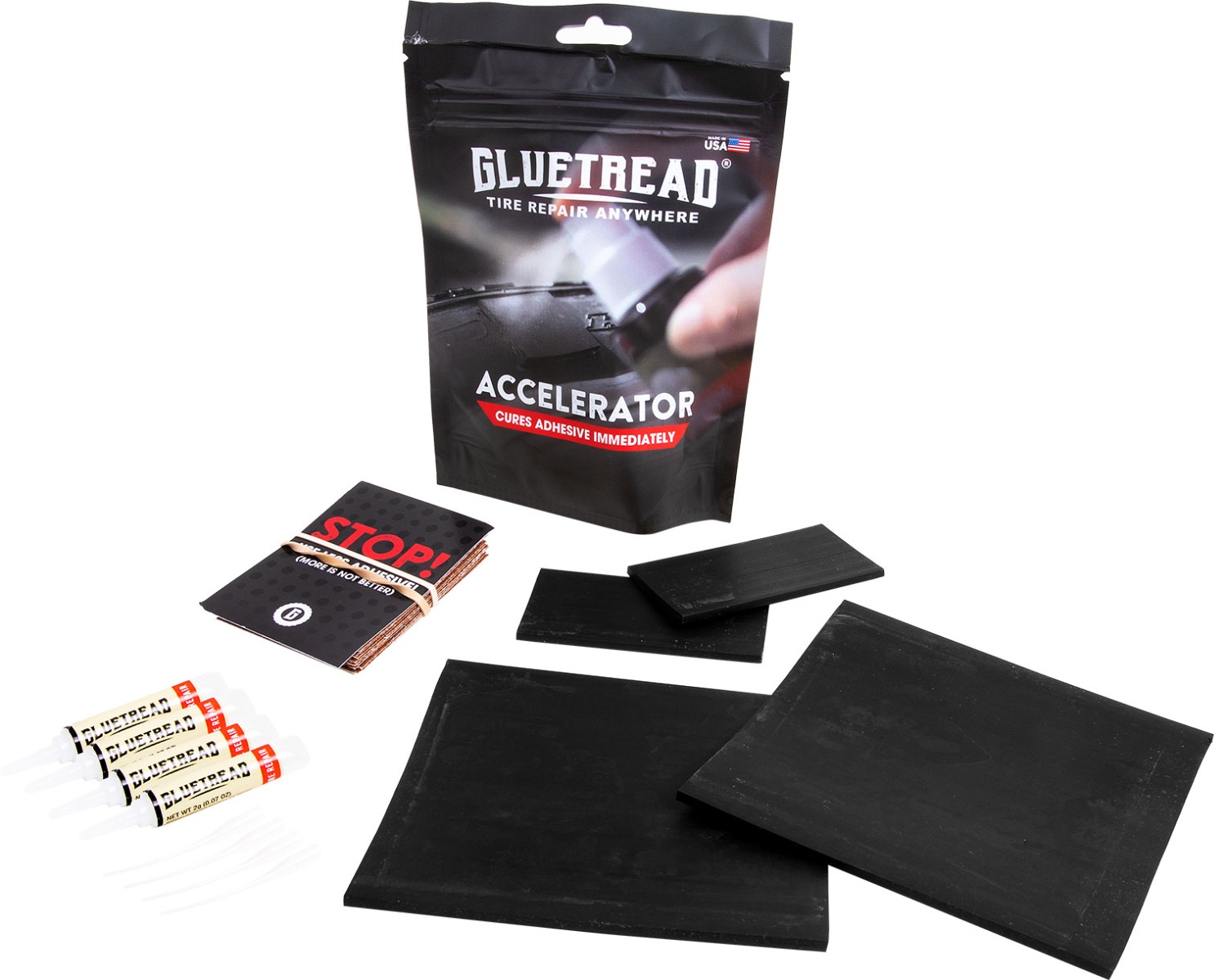 Glue Tread 4x4 Tire Sidewall Repair Kit
