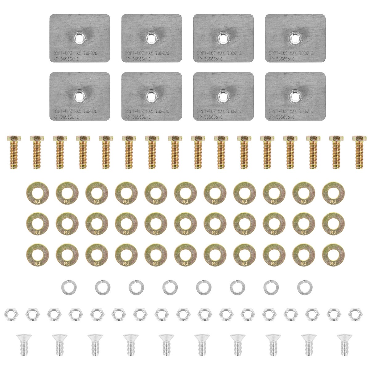 Replacement Mounting Hardware for All-Pro APEX & HD 2005-2023 Tacoma Sliders