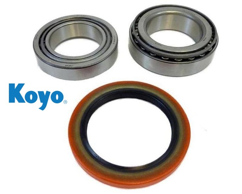 Japanese Koyo Toyota Front Wheel Bearing Kit (2 Bearings, 2 Races,1 Seal)
