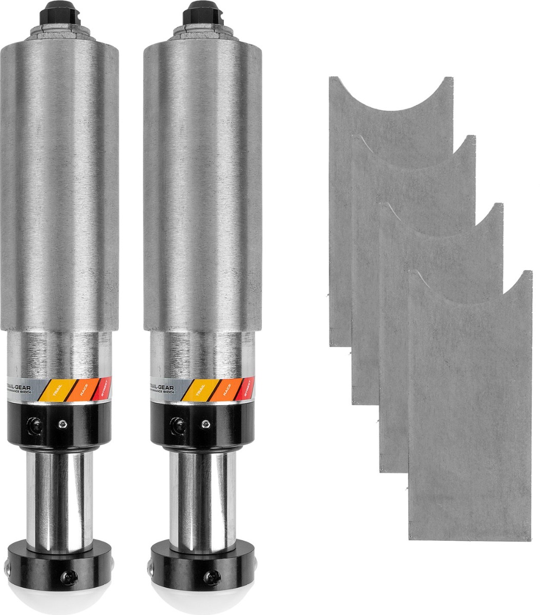 Trail-Gear Performance 2.0” Smooth Body Pin Top Bump Stop Sets