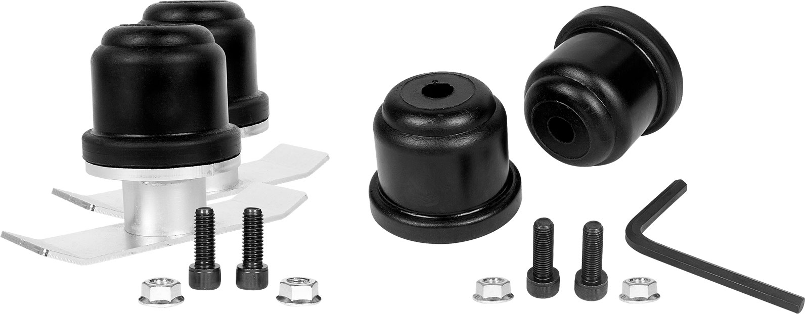 Wheeler's Front & Rear SuperBump Bumpstop Set for 2005+ Tacoma