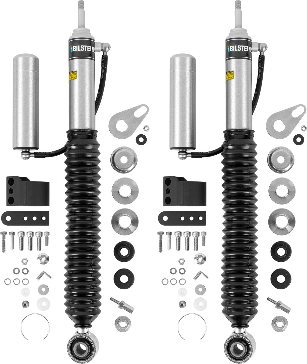 Bilstein 5160 Remote Reservoir Rear Shock Set for 03+ 4Runner | 07-14 FJ Cruiser | 2010+ GX460 (25-311211 & 25-313130)