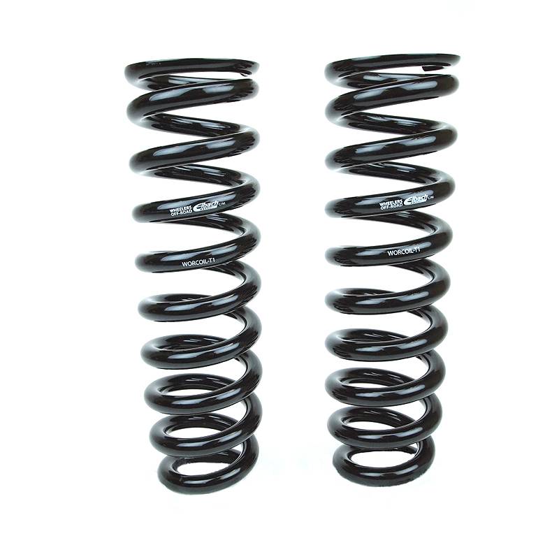 Wheeler's T1 Front Coil Spring Pair for 1995-2015 Tacoma, 1996+ 4Runner and 2007-2014 FJ Cruiser